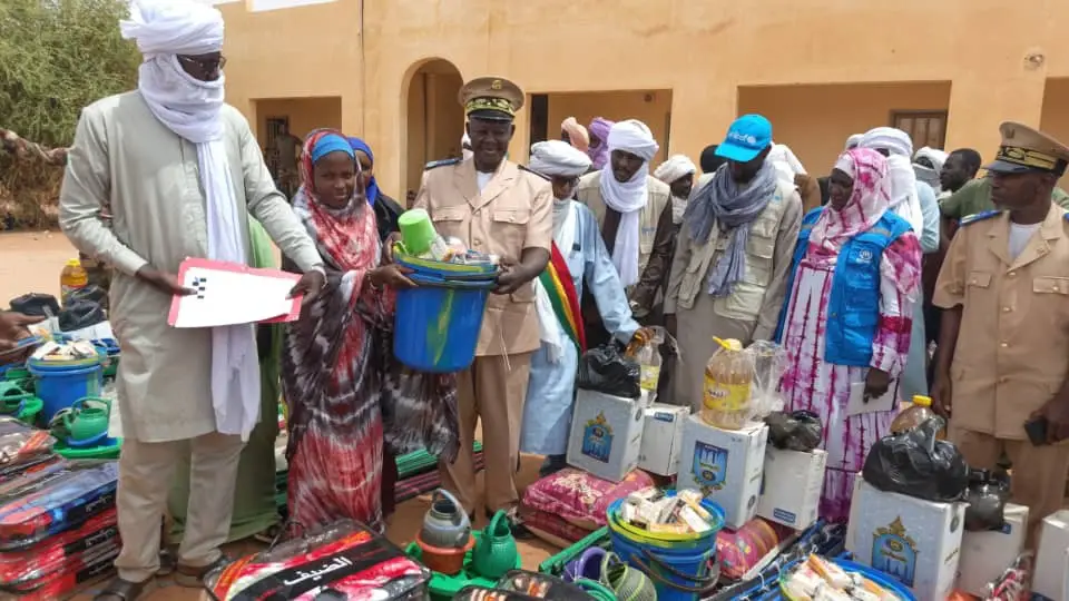 Anderamboukane (Ménaka) :  92 ménages reçoivent l’assistance d’urgence