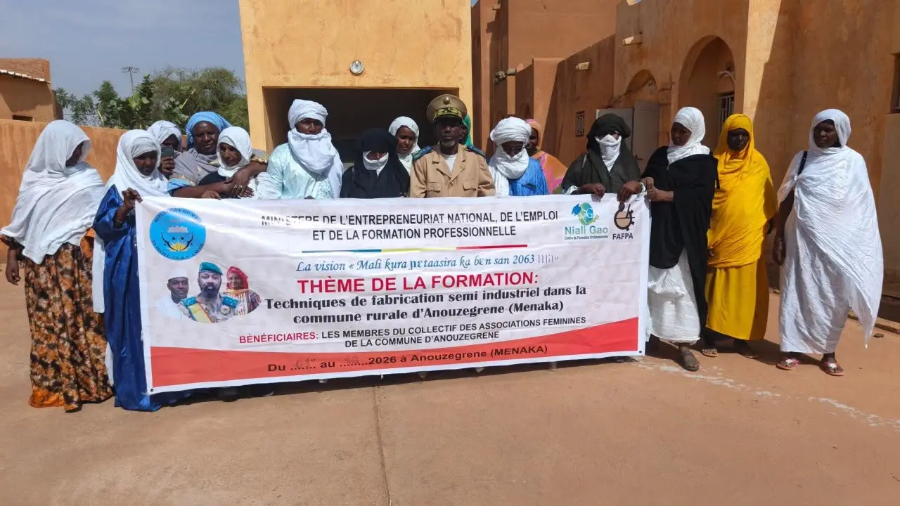 Ménaka : Des militantes d’associations féminines formées en technique de fabrication du savon semi-industriel