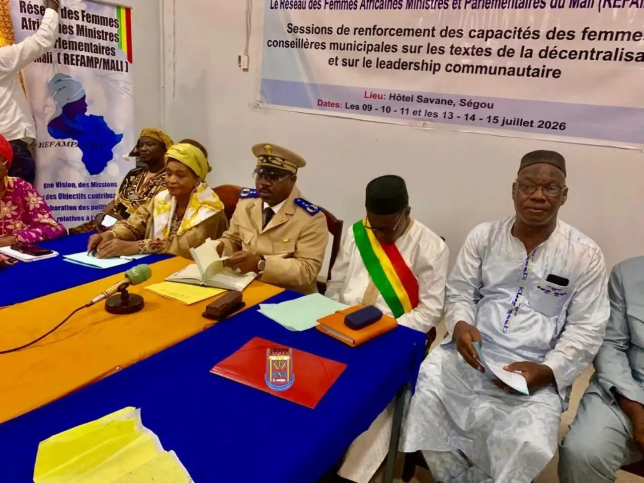 Renforcement du leadership des élues de Ségou : Les Femmes Conseillères locales formées