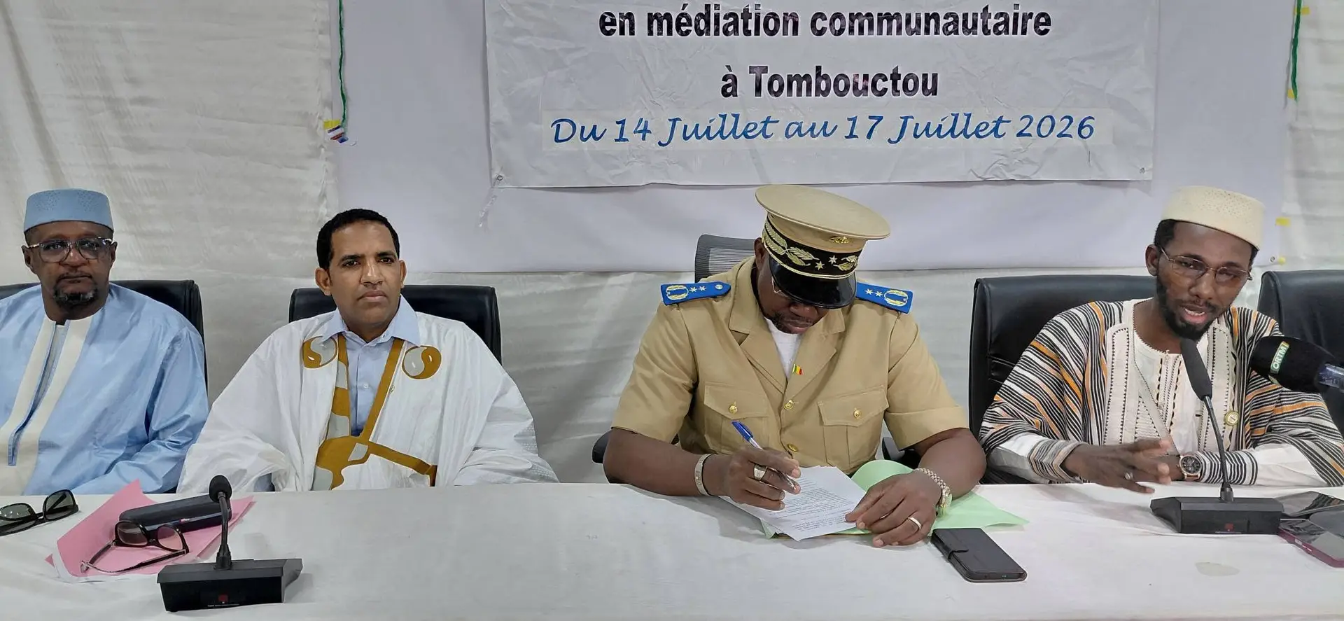 Médiation communautaire pour la paix et la cohésion sociale : Les acteurs locaux de Tombouctou renforcés