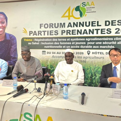 Forum annuel 2026 de Sasakawa Africa Association (SAA) : Le ministre Ibrahima SAMAKE réaffirme la volonté d’une véritable transformation de notre système agro-alimentaire