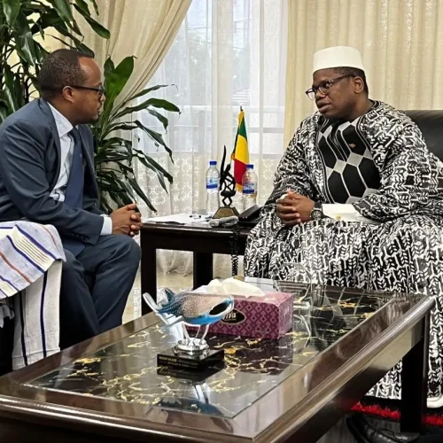Nouvel An Éthiopien : L’Ambassadeur du Mali à Addis-Abeba reçoit une délégation éthiopienne