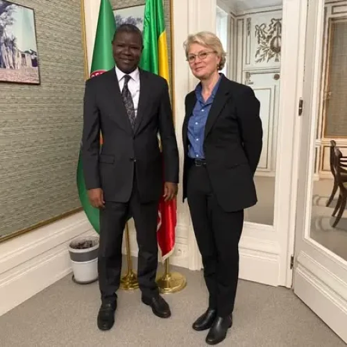 Bruxelles : Des échanges fructueux entre Son Excellence, El Hadji Alhousseini TRAORE et la nouvelle représentante de l’Union européenne pour le Sahel