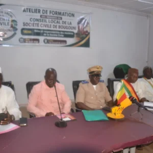 Bougouni : Atelier de formation de renforcement de capacité des membres du bureau du conseil local de la société civile