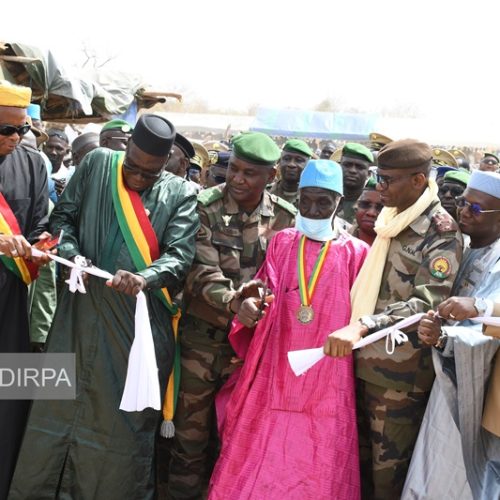 Renforcement de capacités opérationnelles des FAMa :  Le ministre Sadio Camara inaugure une nouvelle base militaire moderne à Kita