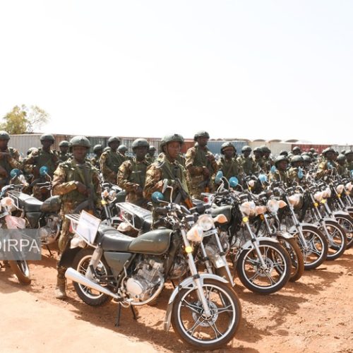 Direction du Matériel des Hydrocarbures et du Transport des Armées : Les Groupements Tactiques Interarmes (GTIA) dotés d’un important lot de motos