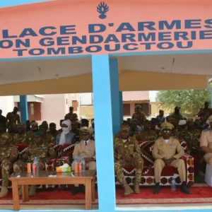 TOMBOUCTOU :  La Région de Gendarmerie N°7 de l’Opération Dougoukoloko dispose désormais d’une nouvelle place d’Armes