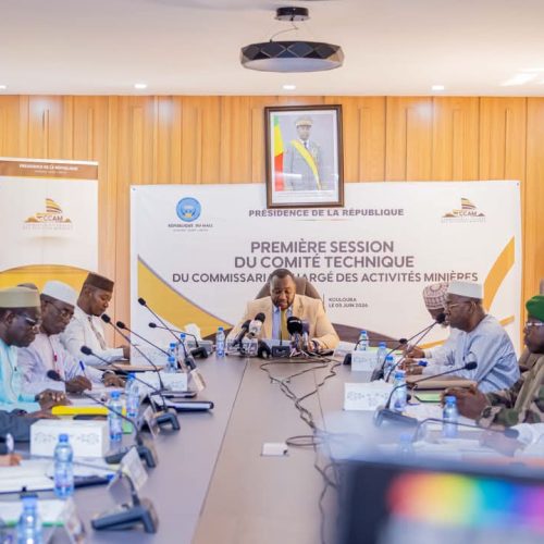 Première session du Comité technique du Commissariat chargé des Activités Minières (CCAM) : le Mali accélère la réforme minière et renforce sa souveraineté économique
