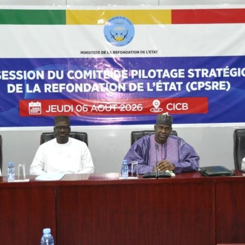 6E SESSION DU COMITE DE PILOTAGE STRATEGIQUE DE LA REFONDATION DE L’ETAT