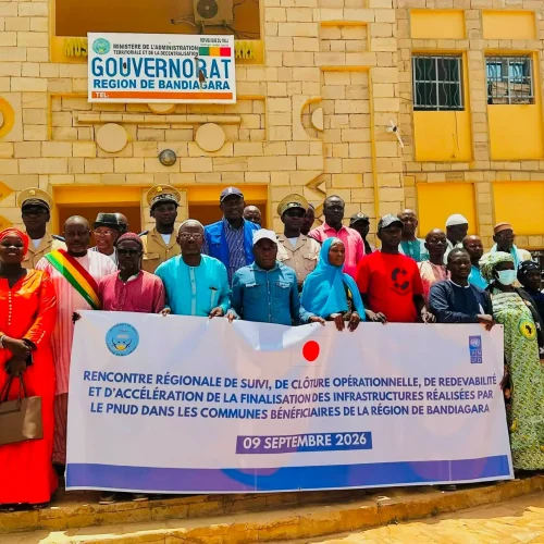 Région de Bandiagara : Les acteurs régionaux et le PNUD font le bilan du projet de stabilisation