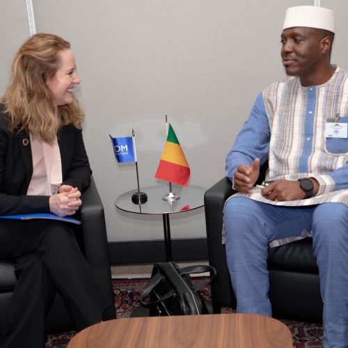 Le Premier Ministre échange avec la Directrice Générale de l’OIM à New York 