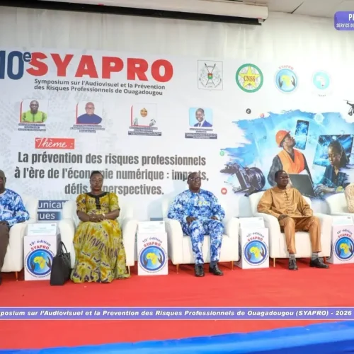 10ᵉ Edition du Symposium sur l’audiovisuel et la prévention des risques professionnels à Ouagadougou : Le SYAPRO 2026 a mis le numérique au cœur des réflexions
