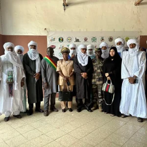 Région de Kidal : Le Général de Division Elhadji GAMOU en communion avec le Conseil Supérieur des Imghads et Alliés (CSIA) pour un don de sang