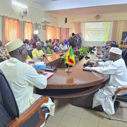 Développement Agricole : Le Ministre Ibrahima SAMAKE s’imprègne des réalités de l&rsquo;OHVN et partage sa vision avec les cadres