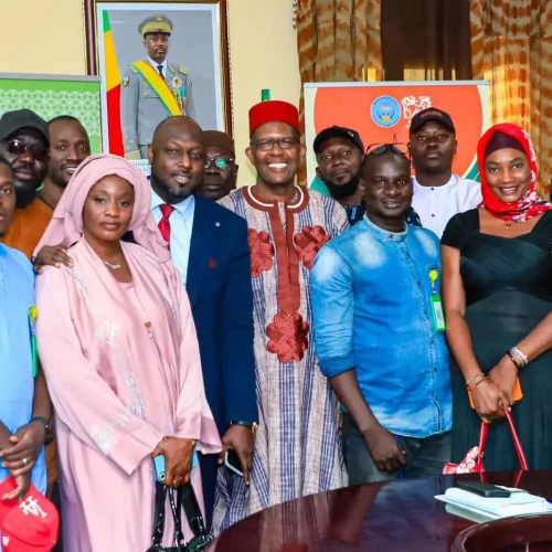 Congrès International de la Jeunesse Soninké : Union des jeunes Soninké « Faabankan Jikke » présente ses initiatives au ministre Mamou DAFFE