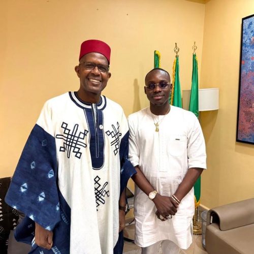 Promotion de la musique Malienne : L’artiste Sidiki DIABATE dévoile ses ambitions au ministre Mamou DAFFE