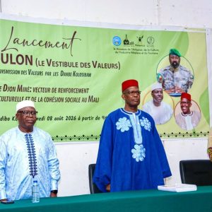 Promotion et Transmission des valeurs socioculturelles du Mali : Le vestibule des valeurs « DANBE BULON » lancé
