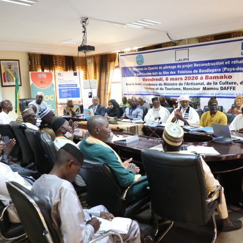 Réhabilitation du Patrimoine du site des falaises de Bandiagara :  Le Comité de pilotage fait le point au ministre Mamou DAFFE