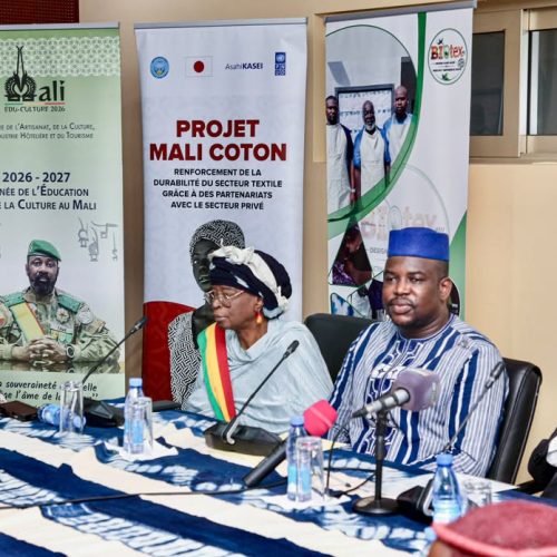 Projet pilote de transformation du coton à forte valeur ajoutée : le Mali et le Japon unis autour de l’indigo Sukumo