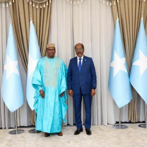 Diplomatie : SEM Madou DIALLO présente sa lettre de créance au Président de la République Fédérale de Somalie