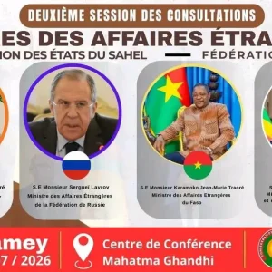 Coopération Confédération des États du Sahel (AES) – Russie : La 2ème Consultation entre les Ministres des Affaires étrangères de la Confédération débute ce matin à Niamey
