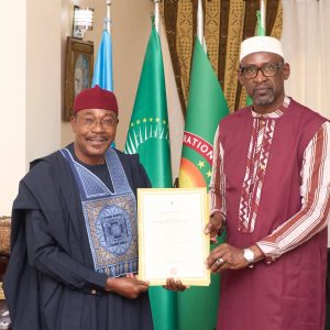 Diplomatie : Les nouveaux ambassadeurs du Nigéria et de la Mauritanie ont présenté les copies figurées de Leurs Lettres de créance