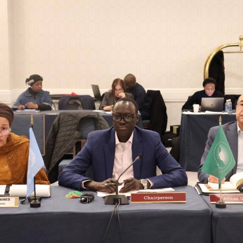 Diplomatie : SEM. Issa KONFOUROU et les Ambassadeurs du Groupe Africain se concertent sur la réforme des Nations Unies