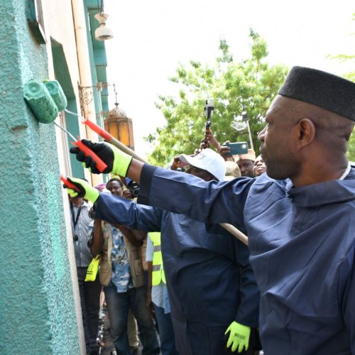 Patrimoine religieux et engagement citoyen : Les ministres des Affaires Religieuses et de la Jeunesse lancent les travaux de rénovation de la Grande Mosquée de Bamako
