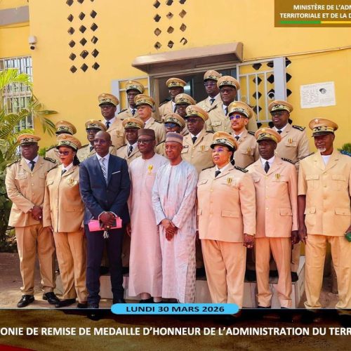 Remise des médailles d’honneur de l’Administration du Territoire : 40 cadres émérites distingués