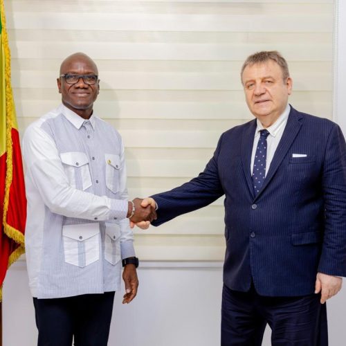 Coopération : Des échanges fructueux entre le Général Issa Ousmane COULIBALY et les diplomates Russe et Suisse