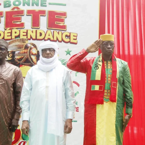 Commémoration du 68ᵉ Anniversaire de l’Indépendance de la Guinée :  Le Ministre Alhamdou AG ILYENE en communion avec la communauté guinéenne du Mali