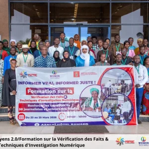 Lutte contre la désinformation : C’est parti pour la session de formation « Informer vrai, informer juste » à Bamako