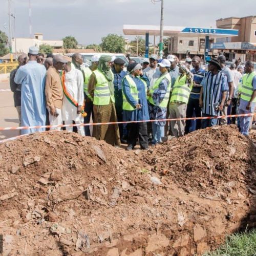 Assainissement : Supervision des travaux de curage des collecteurs et caniveaux
