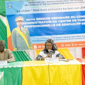 4ème Session ordinaire du Conseil d’Administration du CFP-Sénou : Les performances du centre évaluées par les administrateurs