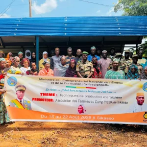 Promotion de l’Entreprenariat Féminin par le FAFPA : Les femmes du camp Tièba de Sikasso formées sur les activités génératrices de revenus