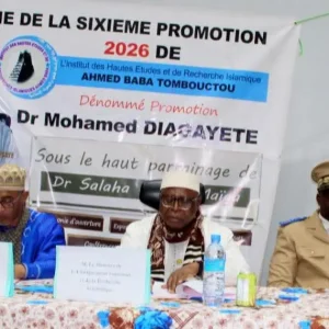 Tombouctou : Le Ministre de l’Enseignement supérieur, Pr Bouréma Kansaye célèbre la relève académique et le retour des manuscrits anciens