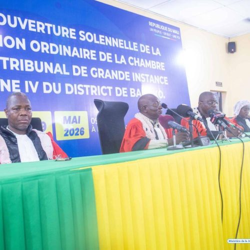 1ère Session de la Chambre Criminelle du 4ème Arrondissement de Bamako : Le Renforcement de l’État de Droit au cœur des préoccupations des acteurs judiciaires  