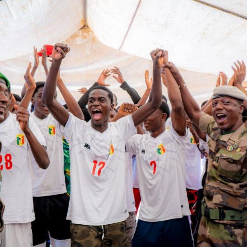 Football – Aiglons U17 : L’engagement patriotique des jeunes footballeurs suscité