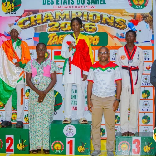 2ème Édition des Jeux de L’AES : Le Taekwondo malien brille à Ouagadougou avec 6 médailles et le titre de meilleure combattante
