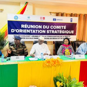 Consolidation de la Paix : Le Gouvernement mobilise la jeunesse de Ségou et de Koutiala autour des valeurs de paix et de cohésion