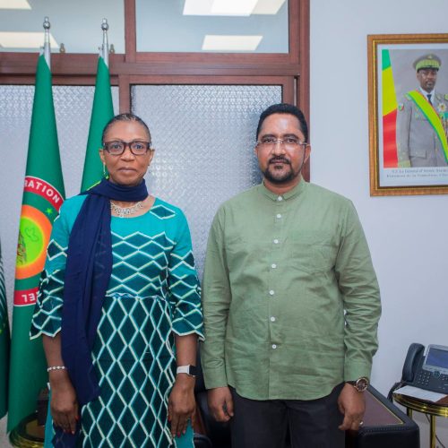 Maliens Etablis à l’Extérieur : Le Ministre Mossa AG ATTAHER à l’écoute de Mme Mariam SOW, malienne résidente à Genève