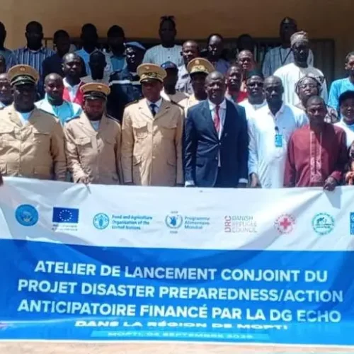 Prévention des inondations à Mopti : Le projet, Prévention et Anticipation des catastrophes, lancé