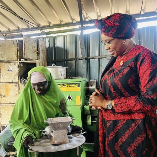 Autonomisation des Femmes maliennes : La Ministre DIARRA Djénéba SANOGO réhabilite la forge de Adam dite Nah FANE du marché Sougouni Koura