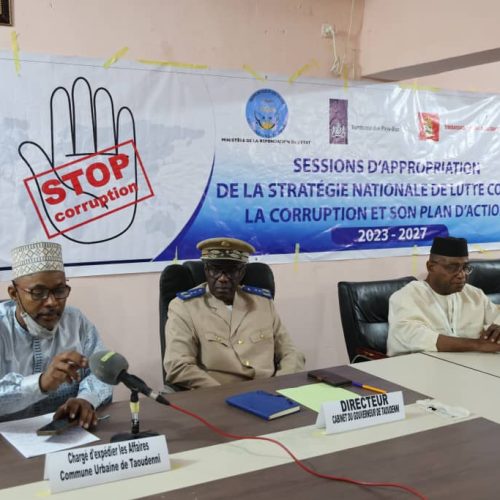 Stratégie Nationale de Lutte contre la Corruption : Les acteurs régionaux de Taoudenni s’approprient du document