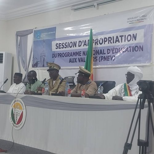 Programme National d’Education aux valeurs: Les acteurs locaux de la région de Tombouctou édifiés