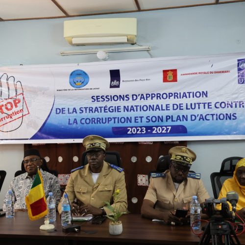 Stratégie Nationale de lutte contre la Corruption :  Les acteurs régionaux de Tombouctou s’en approprient