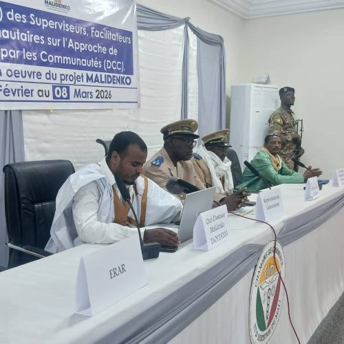 Projet MALIDENKO : C’est parti pour la formation des facilitateurs et superviseurs communautaires de Taoudenni