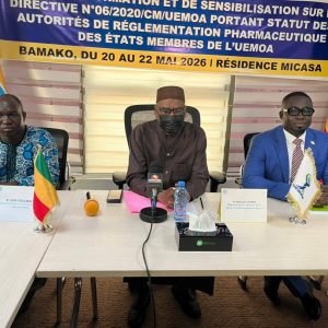 Réglementation pharmaceutique dans l’UEMOA : Bamako accueille les experts de la sous-région pour accélérer l’intégration de la directive communautaire