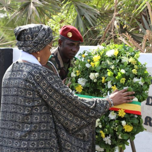 Commémoration du 35e anniversaire des événements de mars 1991 : Hommage aux martyrs au cimetière de Niaréla