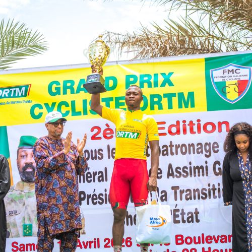 2ème Grand Prix cycliste de l’ORTM : Le ministre Alhamdou AG ILYENE a salué une initiative inédite, qui favorise l’intégration des peuples de l’AES